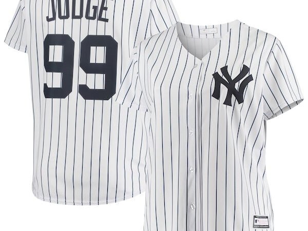 Aaron Judge New York Yankees Women's Plus Size Replica Player Jersey - White