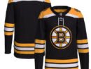 Boston Bruins adidas Home Primegreen Authentic Jersey - Black