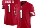 Deebo Samuel Sr San Francisco 49ers Nike Alternate Vapor F.U.S.E. Limited Jersey - Scarlet