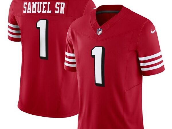 Deebo Samuel Sr San Francisco 49ers Nike Alternate Vapor F.U.S.E. Limited Jersey - Scarlet