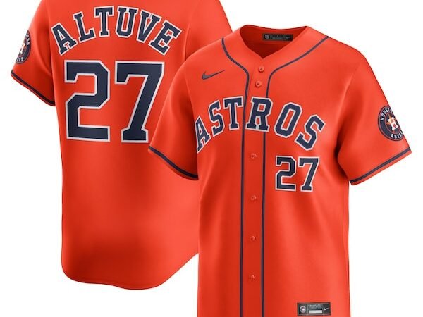 Jose Altuve Houston Astros Nike Alternate Limited Player Jersey - Orange