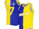Chris Mullin Golden State Warriors Hardwood Classics 1993/94 Split Swingman Jersey - Royal/Gold
