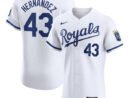 Carlos Hernández Kansas City Royals Nike Home Elite Player Jersey - White
