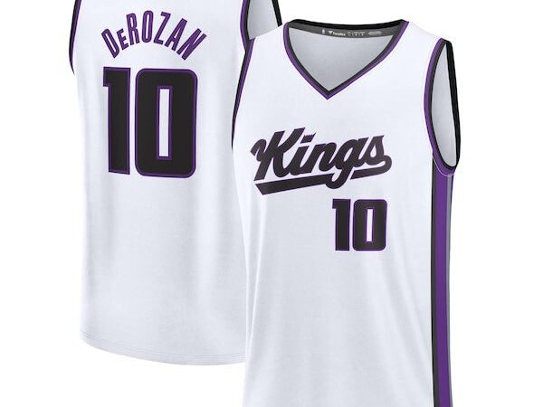 DeMar DeRozan Sacramento Kings Youth Fast Break Replica Player Jersey - Association Edition - White