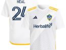 Jalen Neal LA Galaxy adidas Youth 2024 Angeleno Kit Replica Player Jersey - White