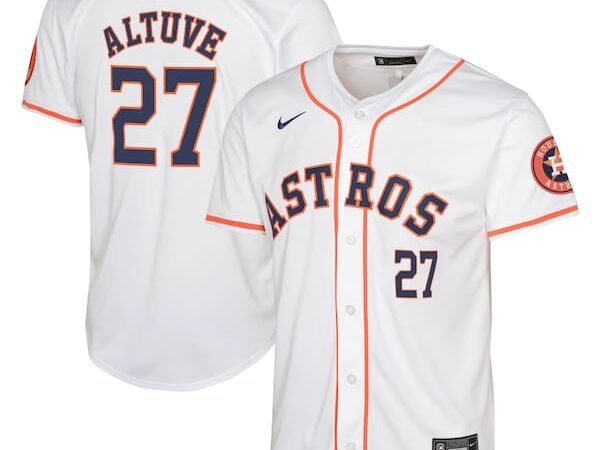 Jose Altuve Houston Astros Nike Youth Home Limited Player Jersey - White