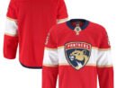 Florida Panthers  Home Authentic Pro Jersey - Red