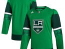 Los Angeles Kings adidas 2023 St. Patrick's Day Primegreen Authentic Jersey - Kelly Green