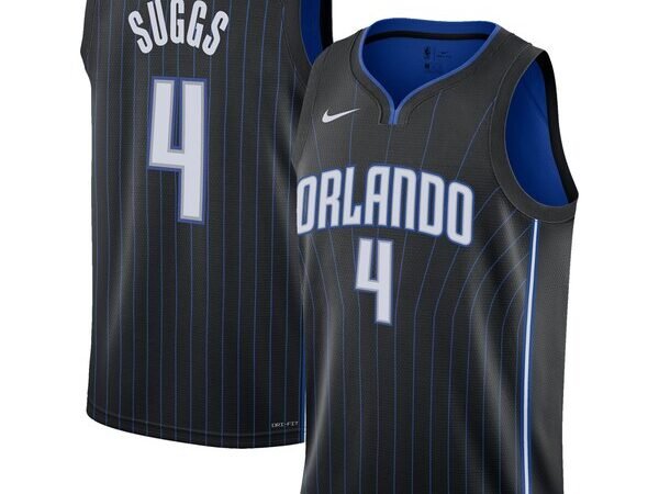 Jalen Suggs Orlando Magic Nike Youth Swingman Jersey - Icon Edition - Black