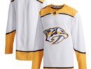 Nashville Predators adidas Away Authentic Jersey - White