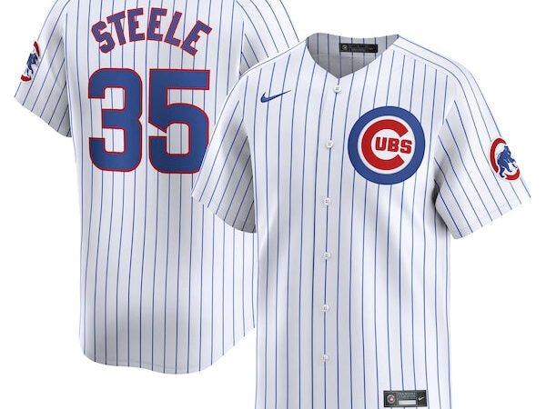 Justin Steele Chicago Cubs Nike Home Limited Player Jersey - White