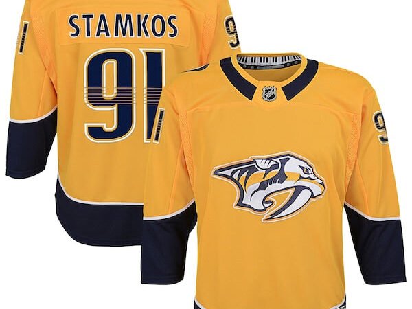 Steven Stamkos Nashville Predators Youth Home Premier Player Jersey - Gold