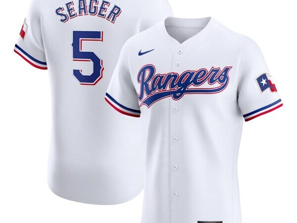 Corey Seager Texas Rangers Nike Home Elite Player Jersey - White