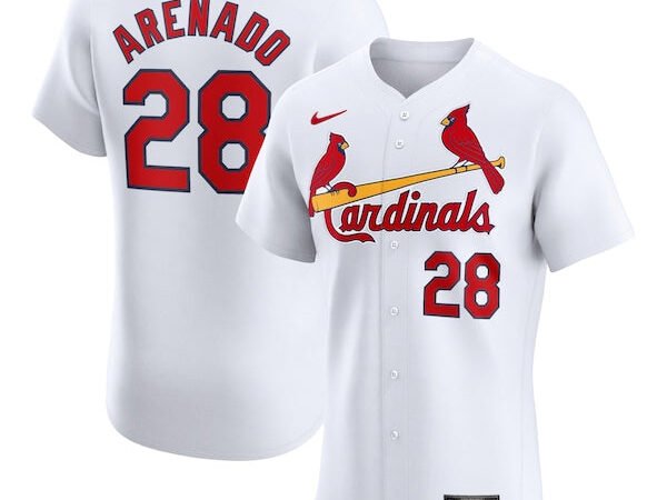 Nolan Arenado St. Louis Cardinals Nike Home Elite Player Jersey - White
