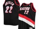Clyde Drexler Portland Trail Blazers 1991/92 Big & Tall Hardwood Classics Swingman Jersey - Black