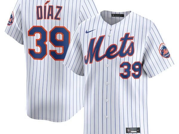 Edwin Diaz New York Mets Nike Home Limited Player Jersey - White