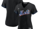 New York Mets Nike Women's 2022 Alternate Replica Team Jersey - Black