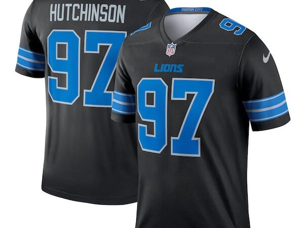 Aidan Hutchinson Detroit Lions Nike Legend Jersey - Black