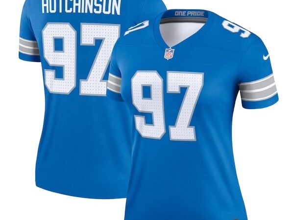 Aidan Hutchinson Detroit Lions Nike Women's Legend Jersey - Blue