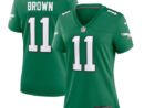 A.J. Brown Philadelphia Eagles Nike Women's Player Jersey - Kelly Green