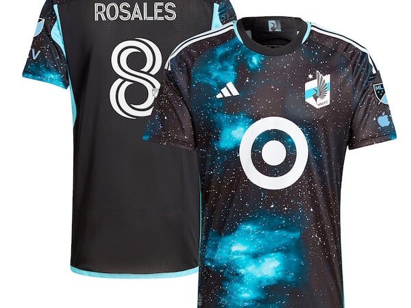 Joseph Rosales Minnesota United FC adidas 2024 Starry Night Authentic Player Jersey - Black