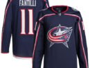 Adam Fantilli Columbus Blue Jackets adidas Home Primegreen Authentic Pro Player Jersey - Navy