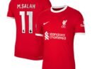 Mohamed Salah Liverpool Nike 2023/24 Home Authentic Player Jersey - Red/White