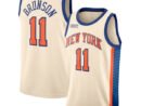 Jalen Brunson New York Knicks Nike Unisex 2025/26 Swingman Jersey - Cream - City Edition