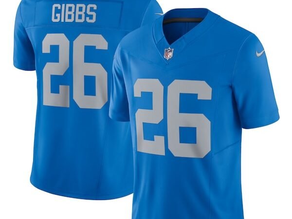 Jahmyr Gibbs Detroit Lions Nike Vapor F.U.S.E. Alternate Limited Jersey - Blue