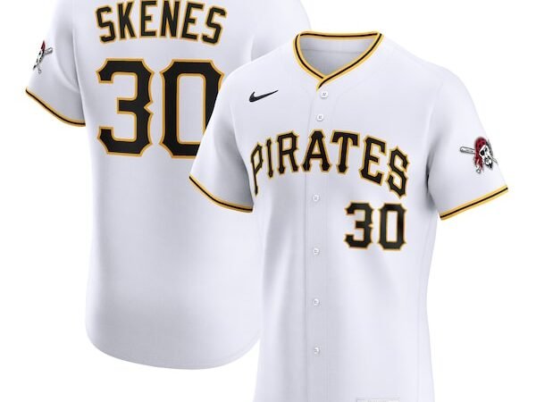 Paul Skenes Pittsburgh Pirates Nike Home Elite Jersey - White
