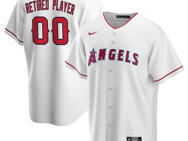 Los Angeles Angels Nike Home Pick-A-Player Retired Roster Replica Jersey - White