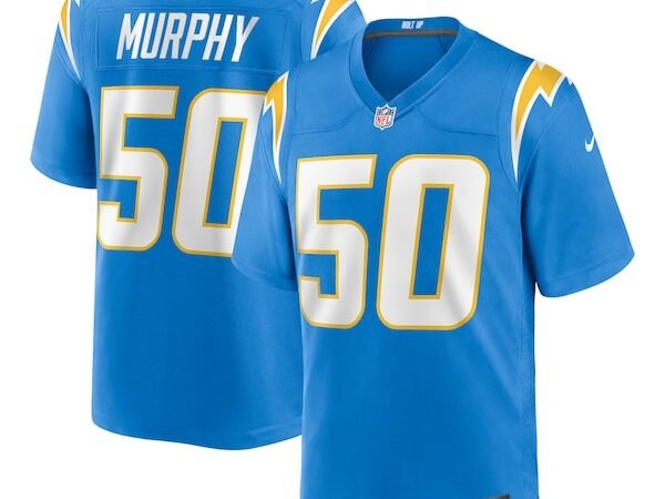 Caleb Murphy Los Angeles Chargers Nike Team Game Jersey -  Powder Blue