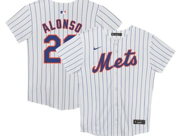 Pete Alonso New York Mets Nike Preschool Home Game Jersey - White