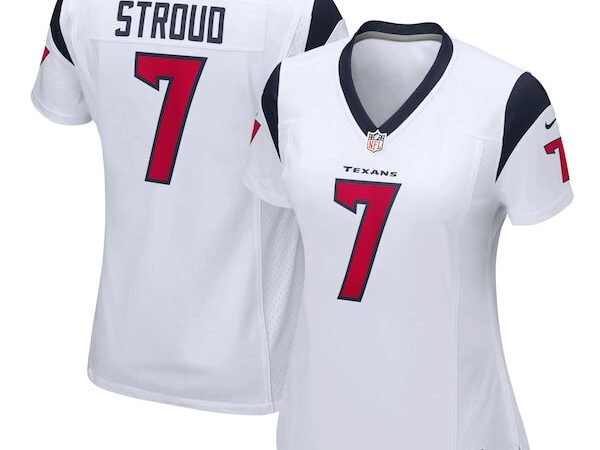 C.J. Stroud Houston Texans Nike Women's Game Jersey - White/Navy/Red