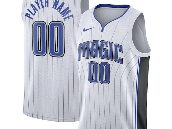 Orlando Magic Nike 2020/21 Swingman Custom Jersey - Association Edition - White