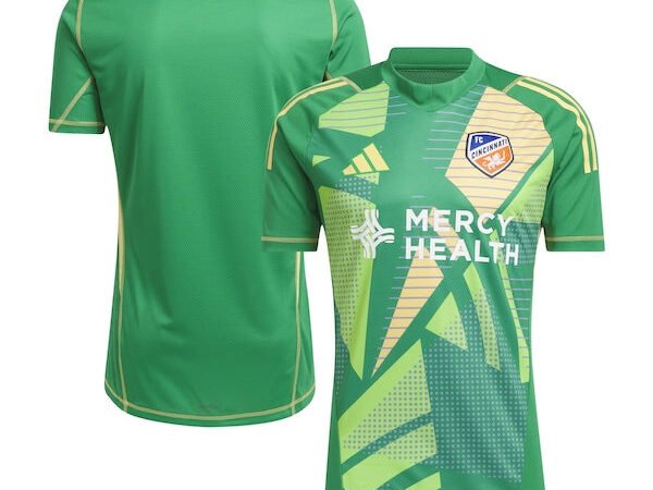 FC Cincinnati adidas 2024 Goalkeeper Jersey - Green