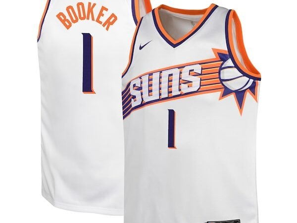 Devin Booker Phoenix Suns Nike Youth Swingman Jersey - Association Edition - White