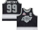 Wayne Gretzky Los Angeles Kings  Unisex Maxxed Out Fashion Basketball Jersey - Black