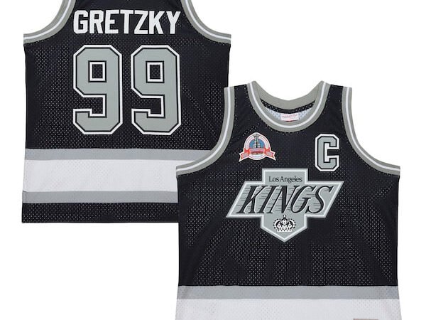 Wayne Gretzky Los Angeles Kings  Unisex Maxxed Out Fashion Basketball Jersey - Black