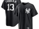 Jazz Chisholm Jr. New York Yankees Nike  Replica Player Jersey - Black