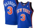 Stephon Marbury New York Knicks Hardwood Classics Swingman Jersey - Blue