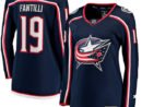 Adam Fantilli Columbus Blue Jackets  Women's Home Premier Breakaway Player Jersey - Navy