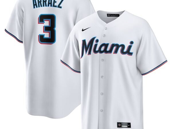 Luis Arraez Miami Marlins Nike Home Replica Player Jersey - White