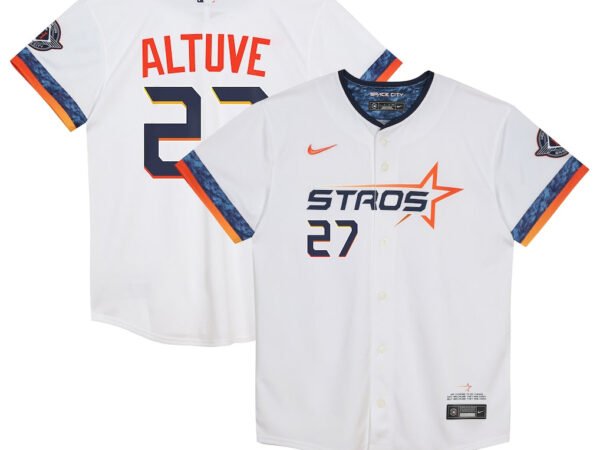 Jose Altuve Houston Astros Nike Preschool 2025 City Connect Limited Player Jersey - White