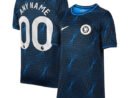 Chelsea Nike Youth 2023/24 Away Stadium Replica Custom Jersey - Navy