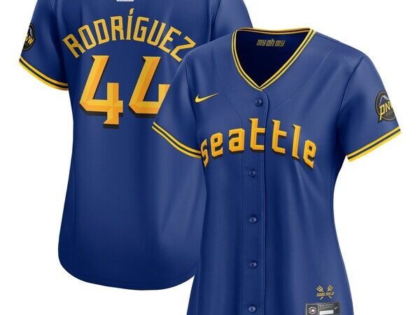 Julio Rodriguez Seattle Mariners Nike Women's City Connect Limited Jersey - Royal