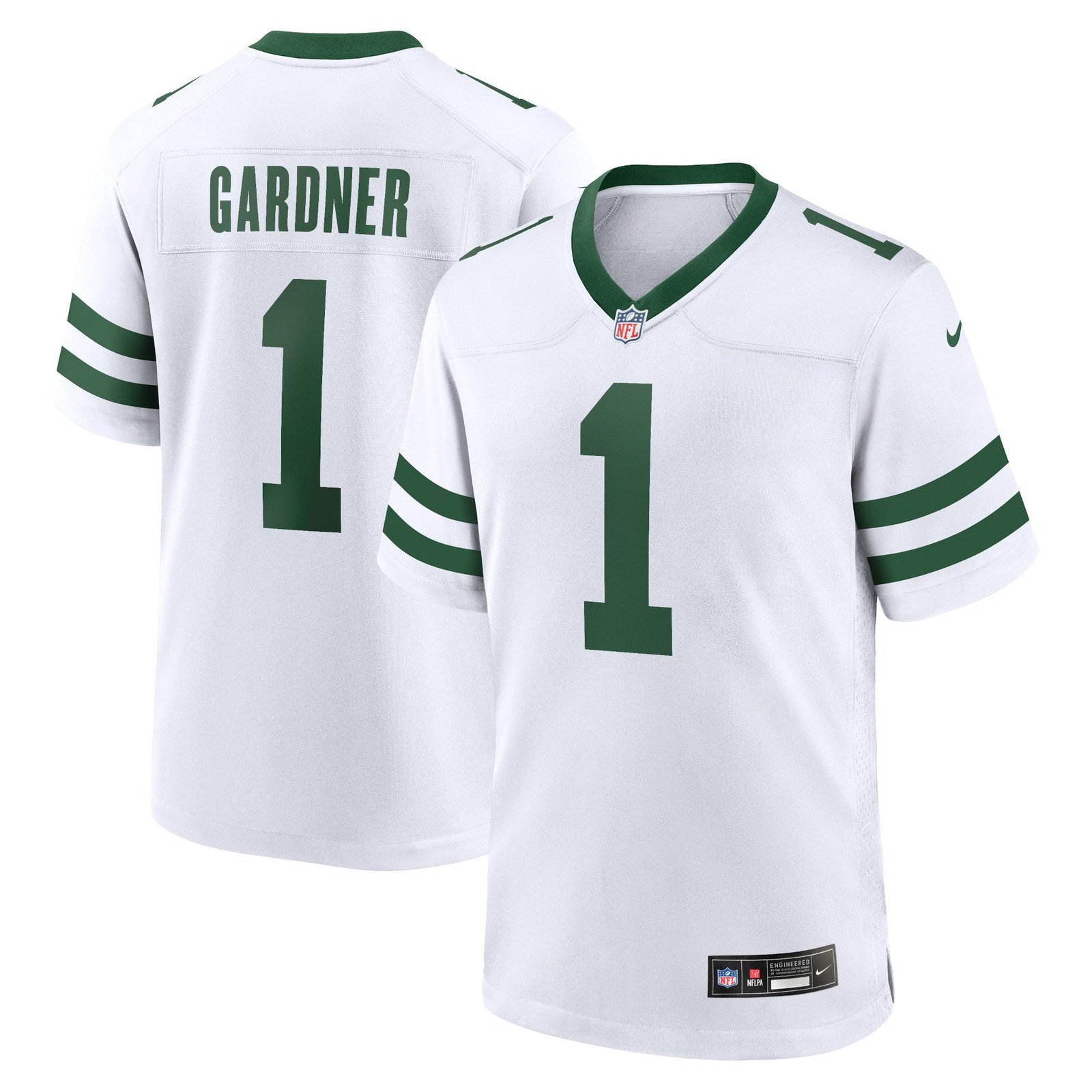Ahmad Sauce Gardner New York Jets Nike Game Jersey - Legacy Green