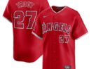 Mike Trout Los Angeles Angels Nike Alternate Limited Player Jersey – Red