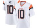 Bo Nix Denver Broncos Nike Youth Game Jersey -  White