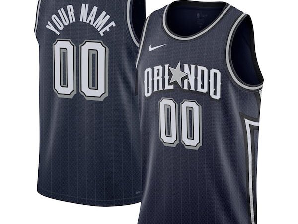 Orlando Magic Nike Unisex 2023/24 Custom Swingman Jersey - Navy - City Edition